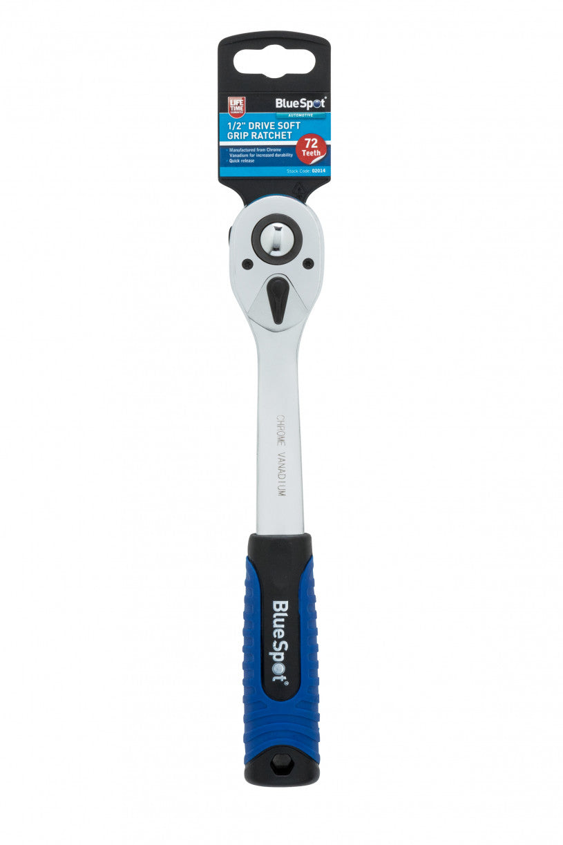 Soft Grip Ratchet - 1/2"