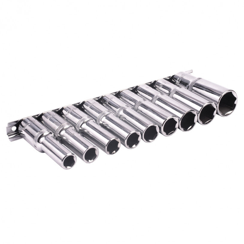 Deep Socket Set 1/2" - 9 piece (10 mm - 22 mm)