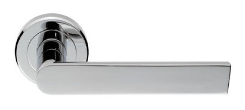 SZM210CP - Carlisle Brass Serozzetta Edge Door Handles 51 x 10mm Polished Chrome