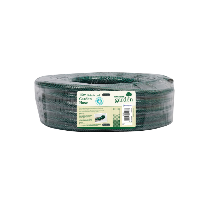 Kingfisher Reinforced Garden Hose - 15m, 30m & 50m