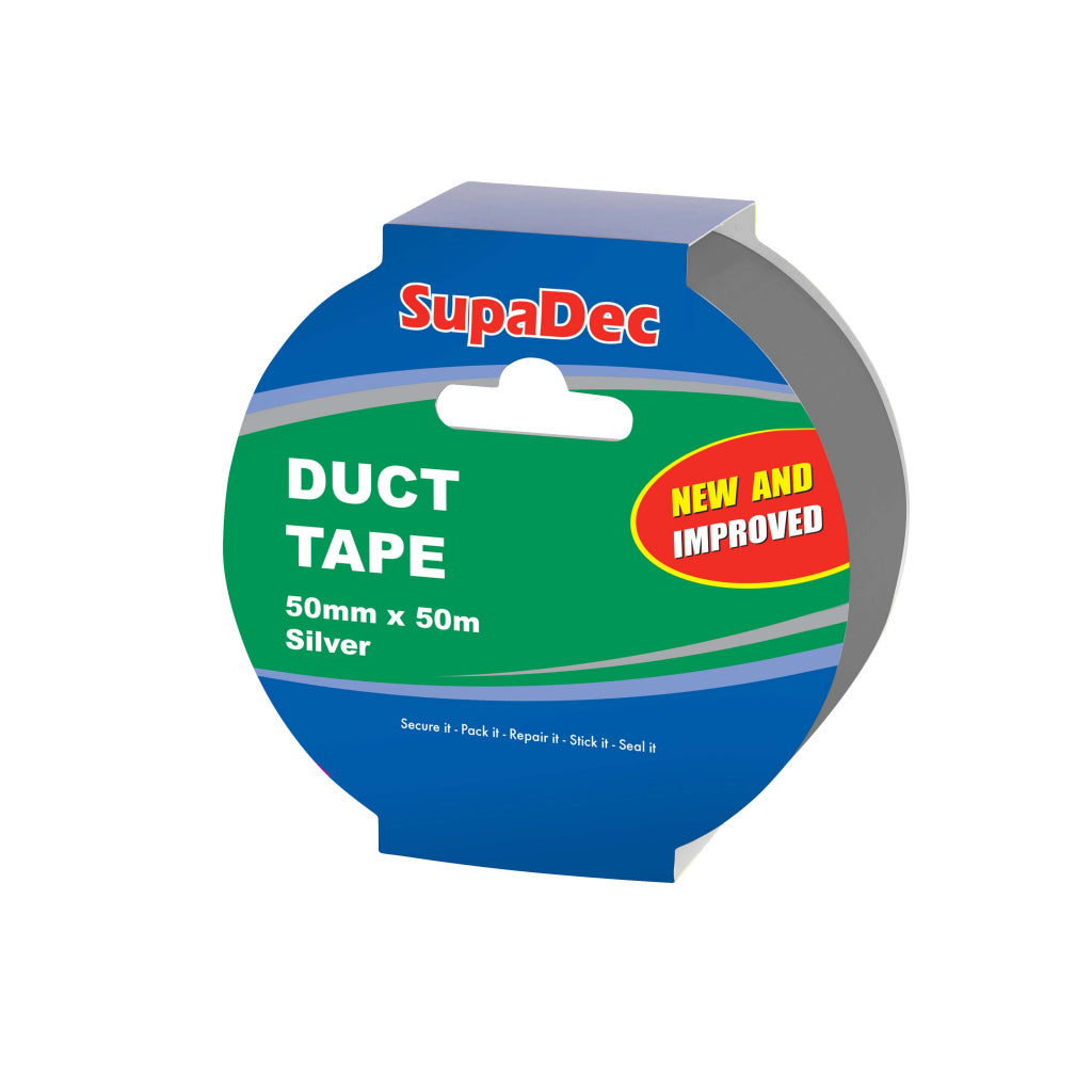 Supadec Silver Duct Tape - 48mm x 50m