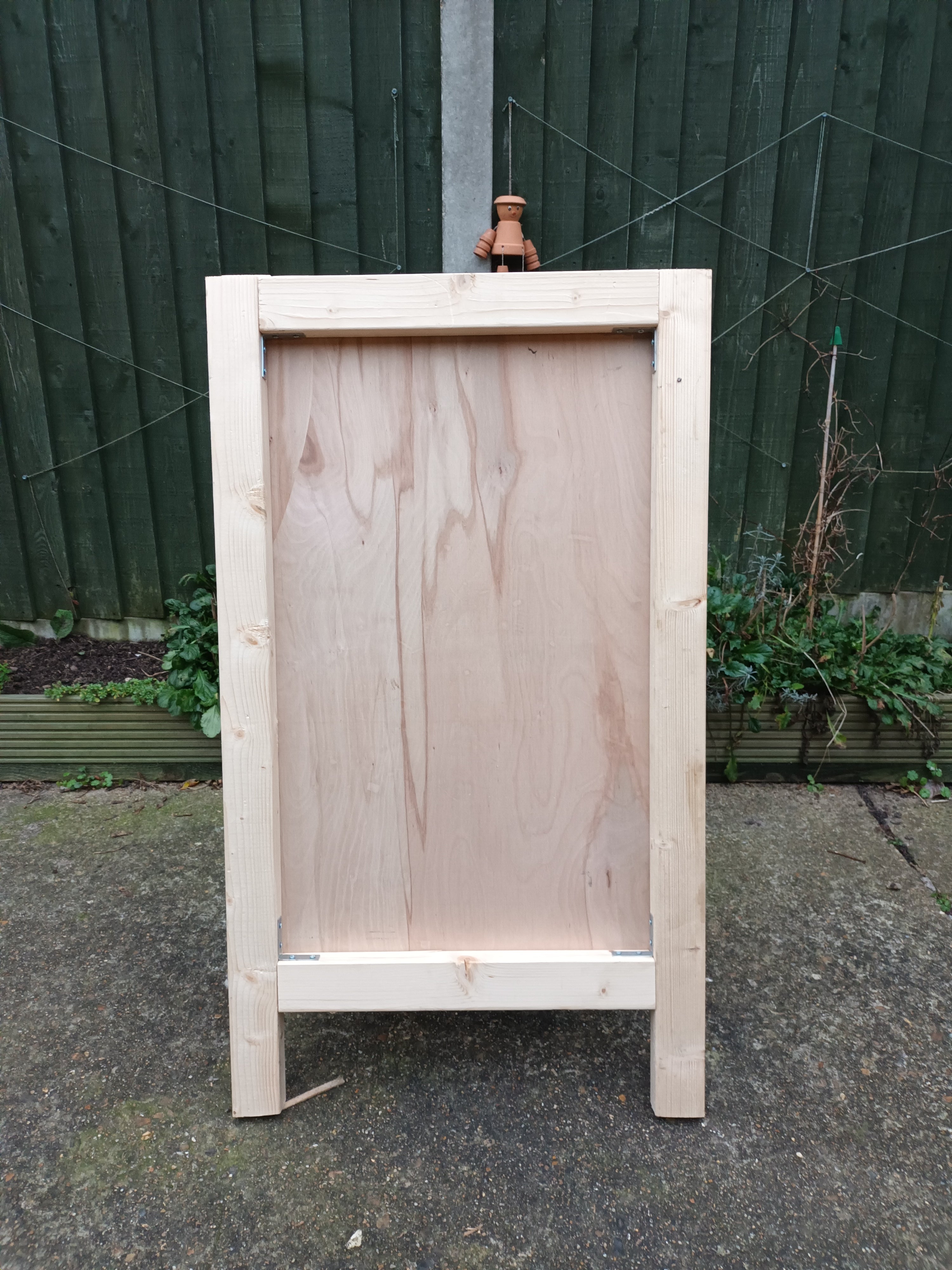 Handmade Wooden Fold Out A-Board