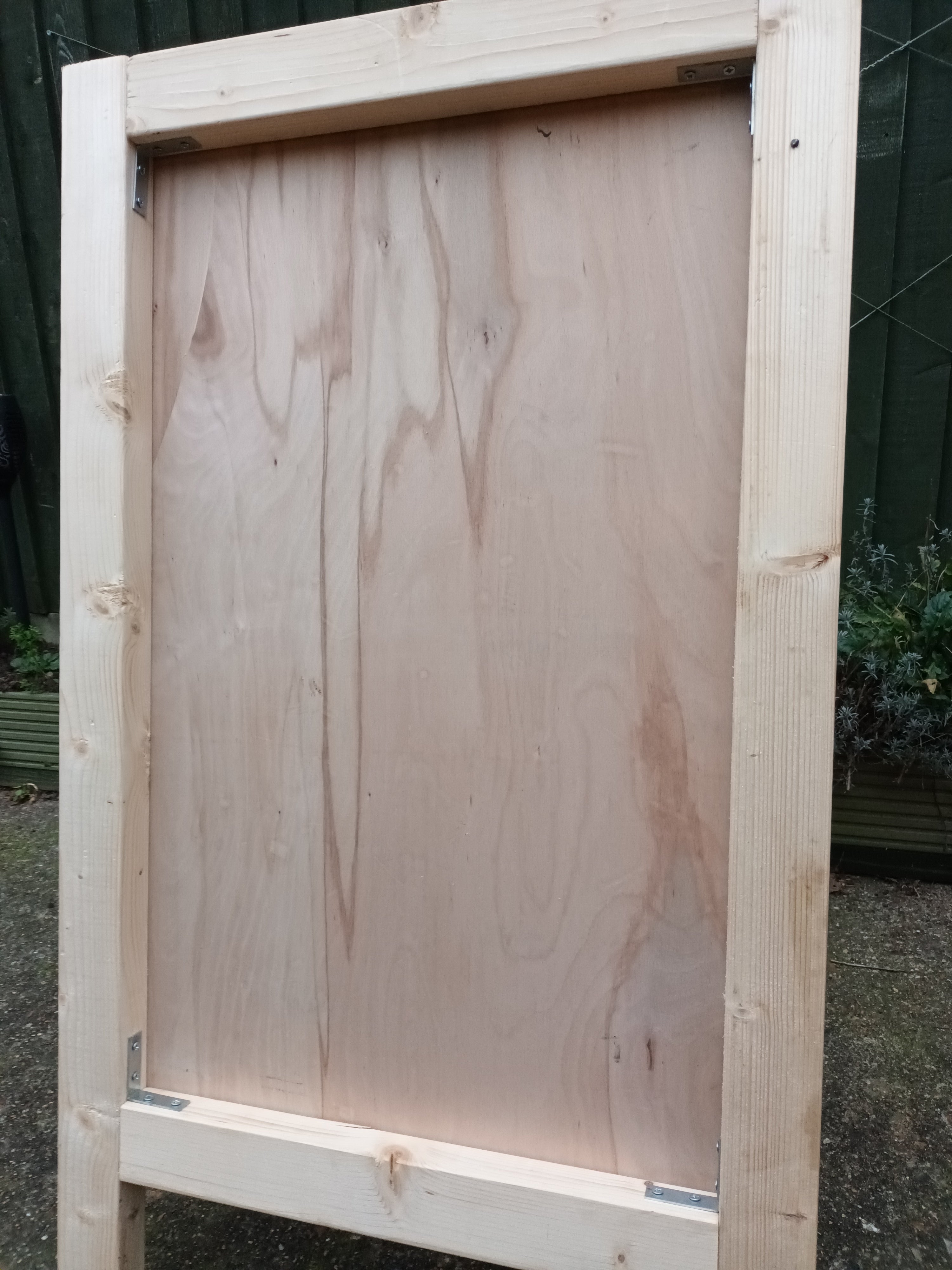 Handmade Wooden Fold Out A-Board