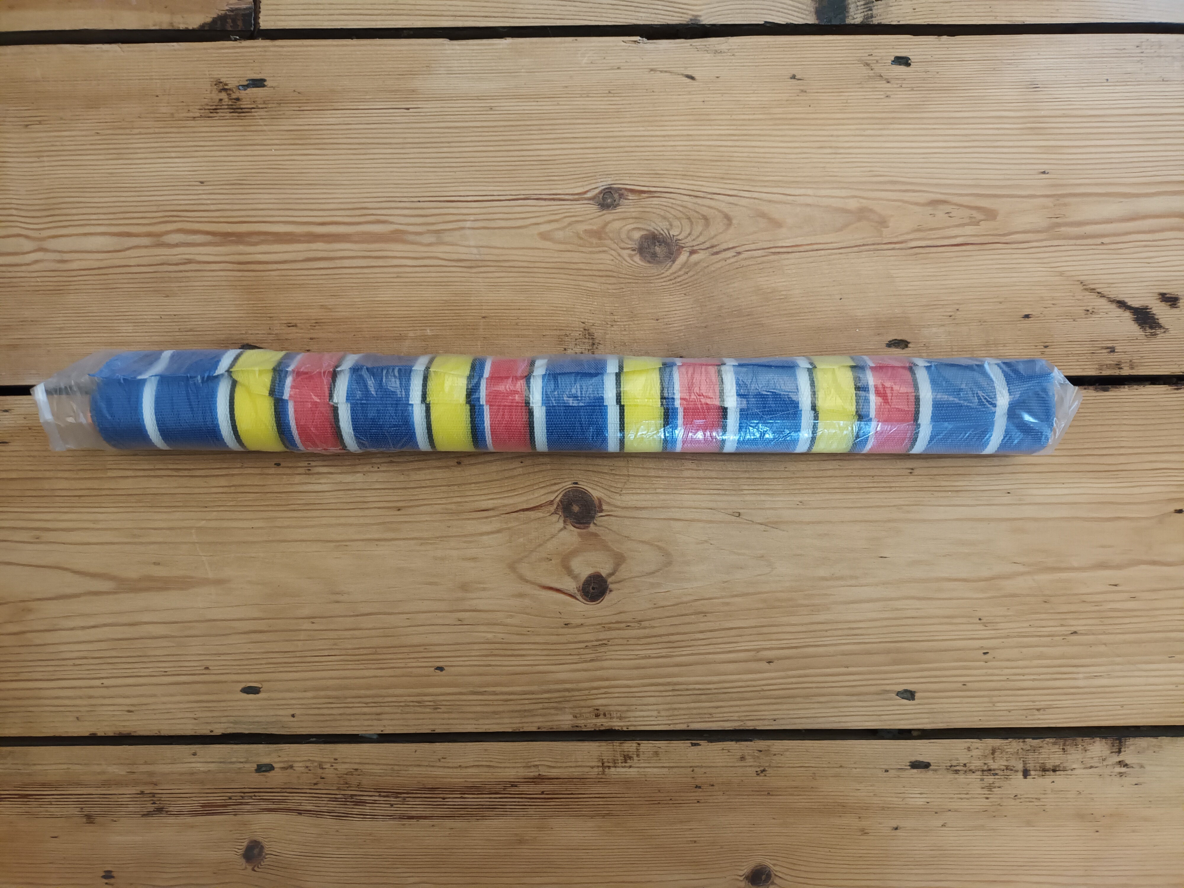 SPAN Synthetic Multi Coloured Retro Deck Chair Fabric Complete With Tacks