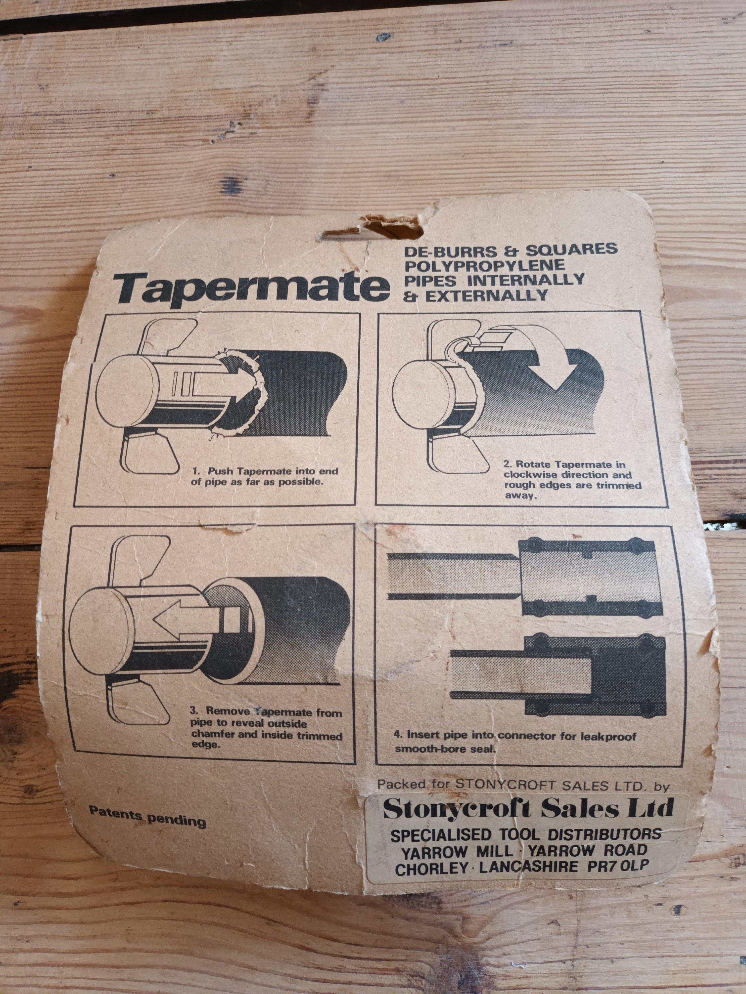 Stonycroft Tapermate 40mm (1 1/2")