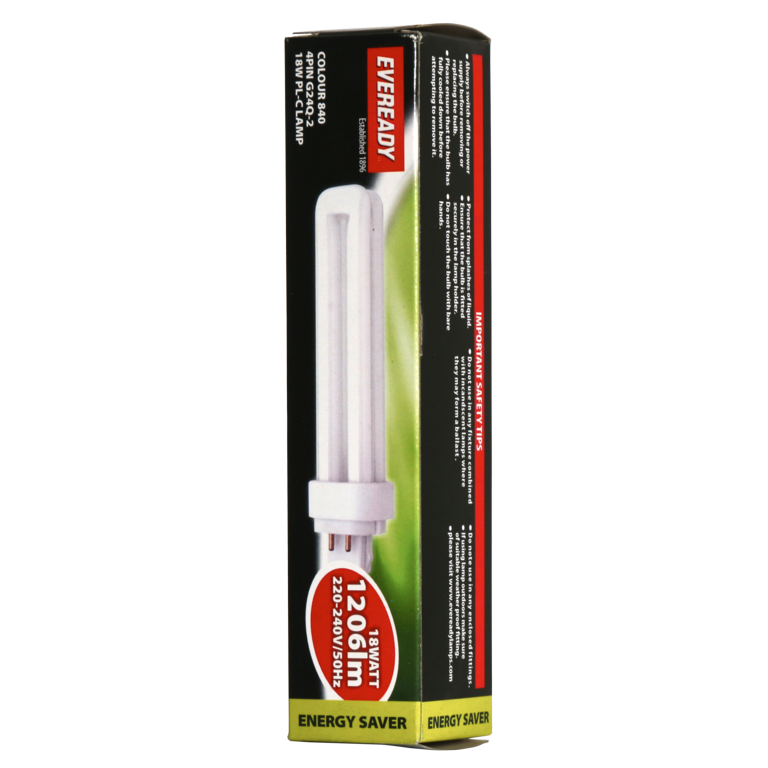 Eveready Energy Saver Bulb 18W 4 Pin / G24Q-2 Cool White