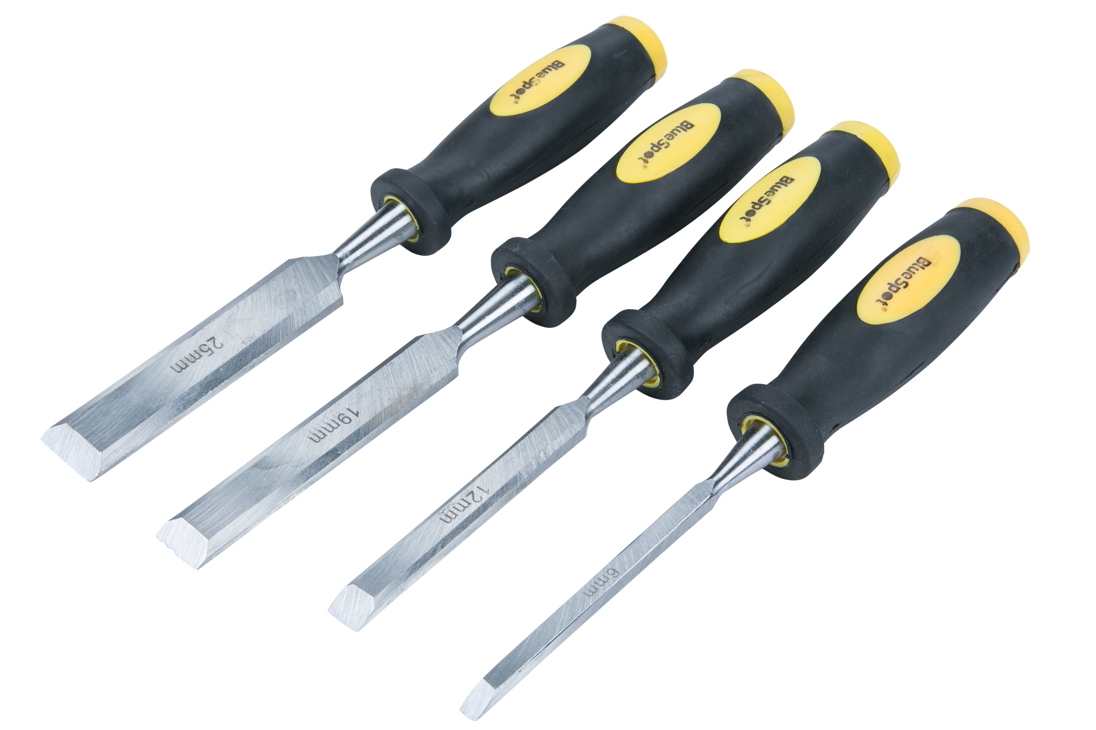 4 Piece Chisel Set - 6mm, 12mm, 19mm & 25mm (28004)