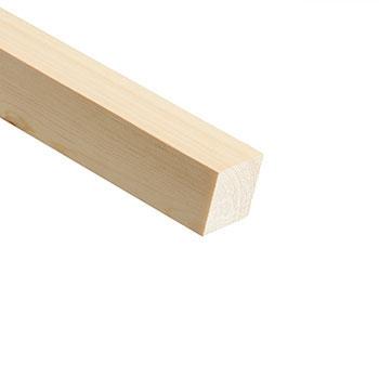 (W) 45mm x (D) 45mm - 2 inch x 2 inch - Pine Stripwood - Planed Timber TM643 (LOCAL PICKUP / DELIVERY ONLY)