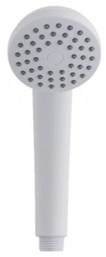 White Single Mode Shower Head