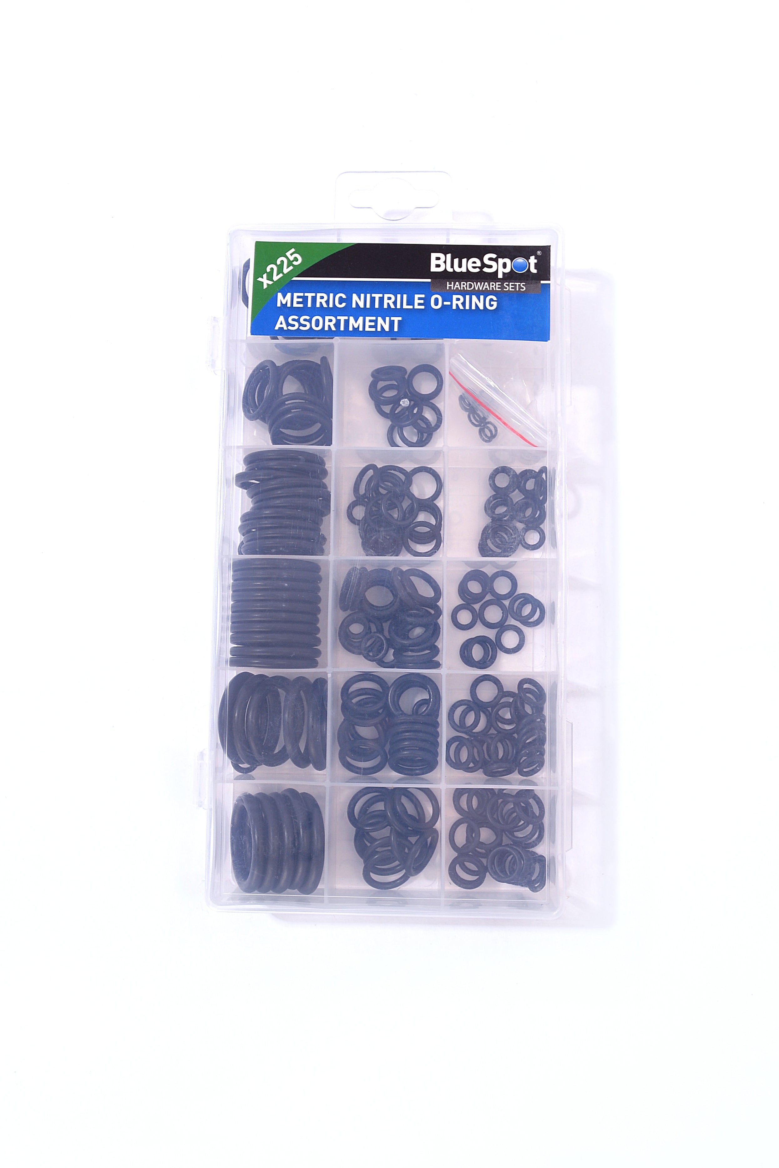 BlueSpot - Metric Nitrile O-Ring Assortment - x225