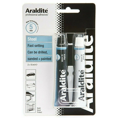 Araldite Professional Steel Adhesive - 2 x 15ml