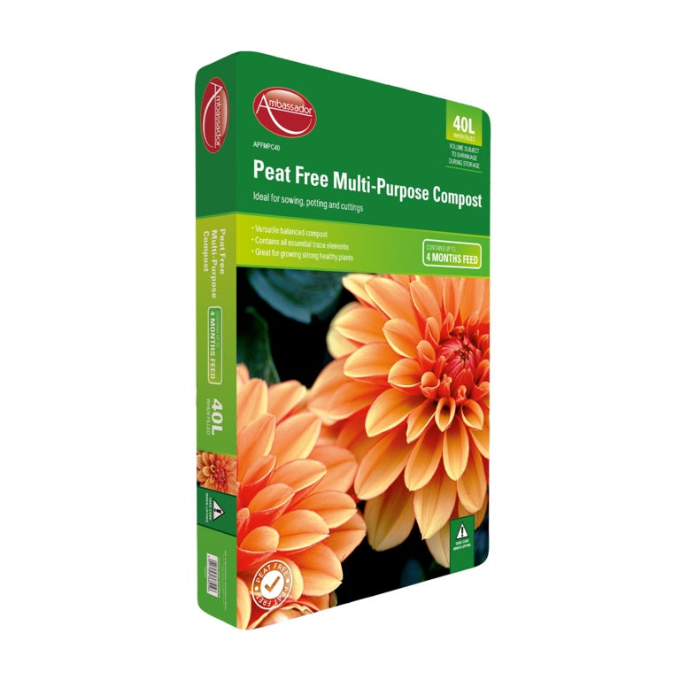 Peat Free Multi Purpose Compost 40L (LOCAL PICKUP / DELIVERY ONLY)