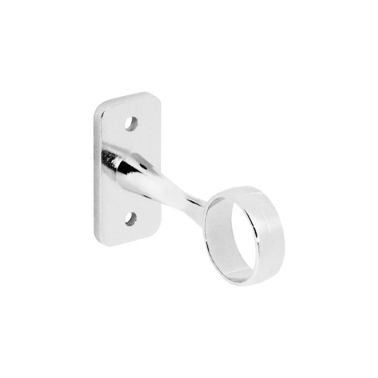 Securit 19mm (3/4") Chrome Centre Brackets - 2 Pack (S5550)