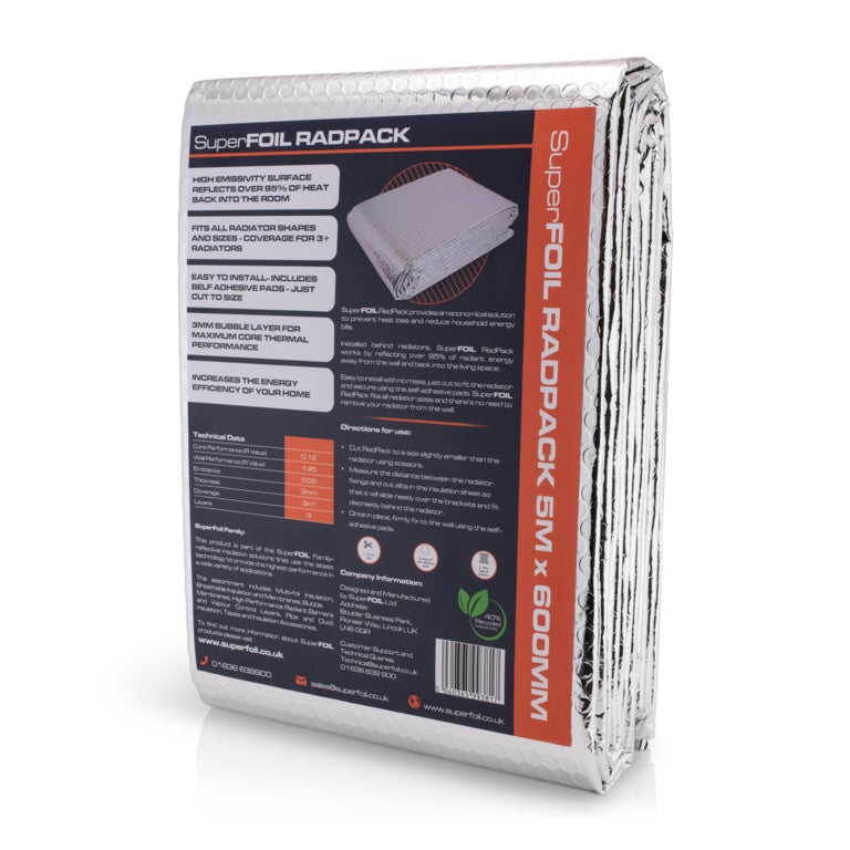 Superfoil Radiator Insulation 5m x 600mm