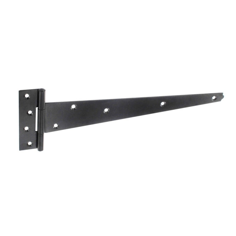 Securit Black Heavy Duty Tee Hinges - 200mm (8"), 250mm (10"), 300mm (12"), 350mm (14"), 400mm (16") & 450mm (18")