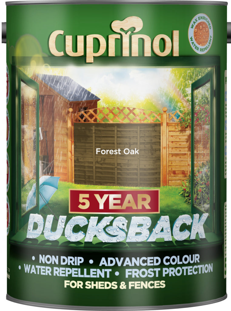 Cuprinol Ducksback 5L Forest Oak