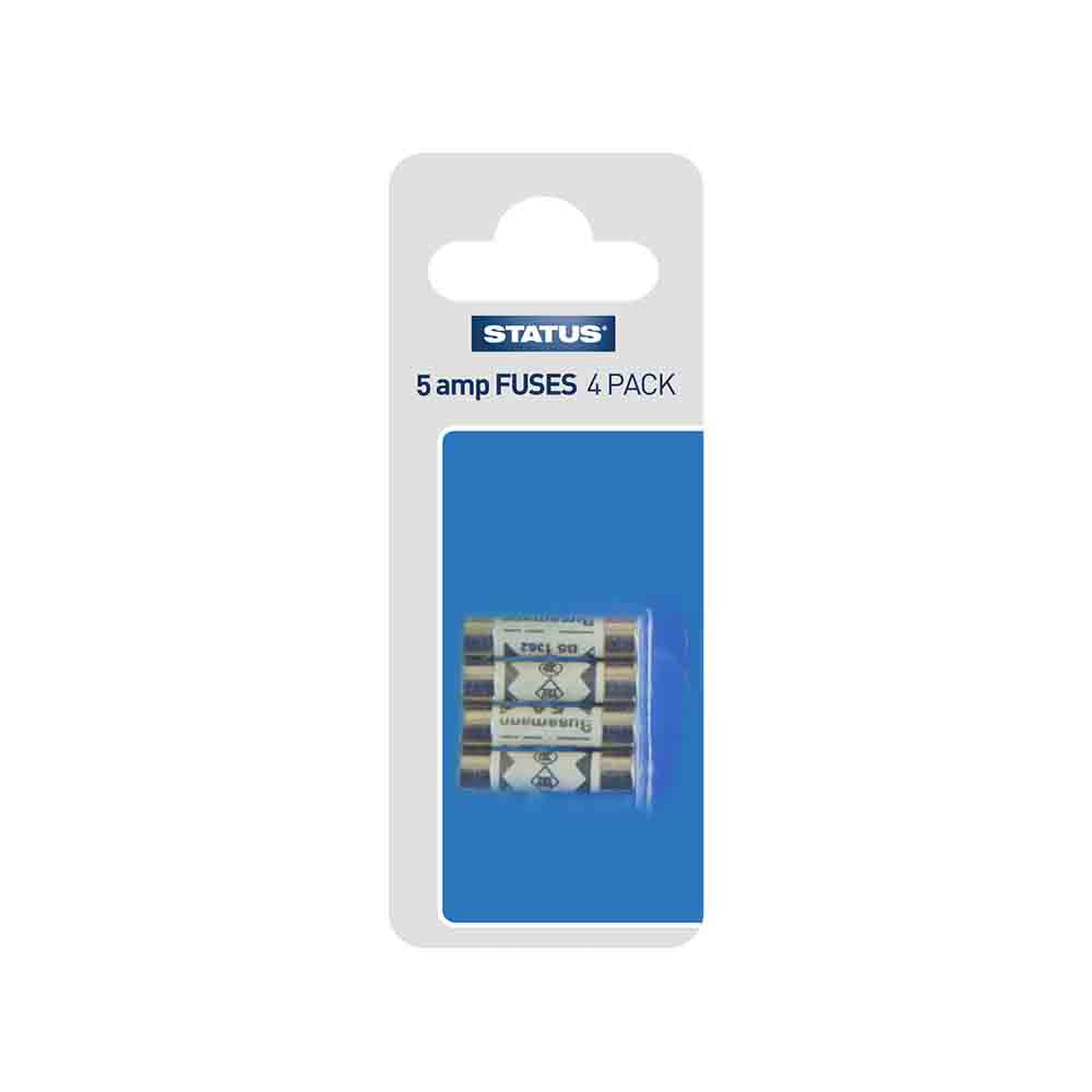 Fuses - 5 amp - 4 pack (Plug top fuses)