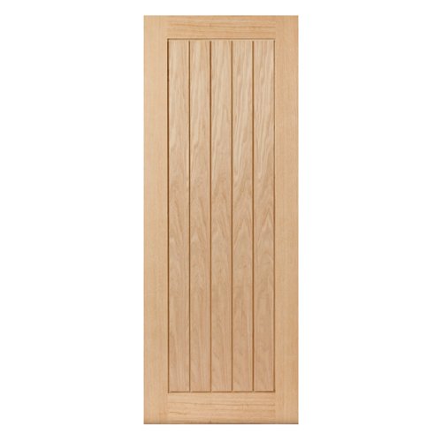 JB Kind Thames Oak Veneered Cottage Style Door 1981mm x 838mm (78" x 33")