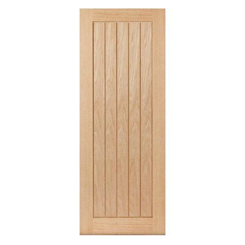 JB Kind Thames Oak Veneered Cottage Style Door 2040mm x 726mm (80 1/4" x 28 1/2")