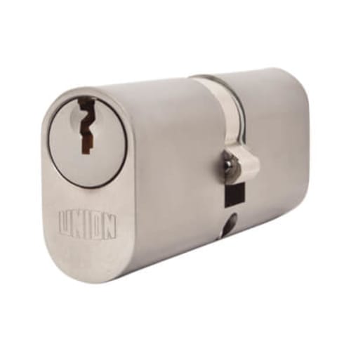 Union J2X6 PL Door Cylinder 37/37mm Satin Chrome