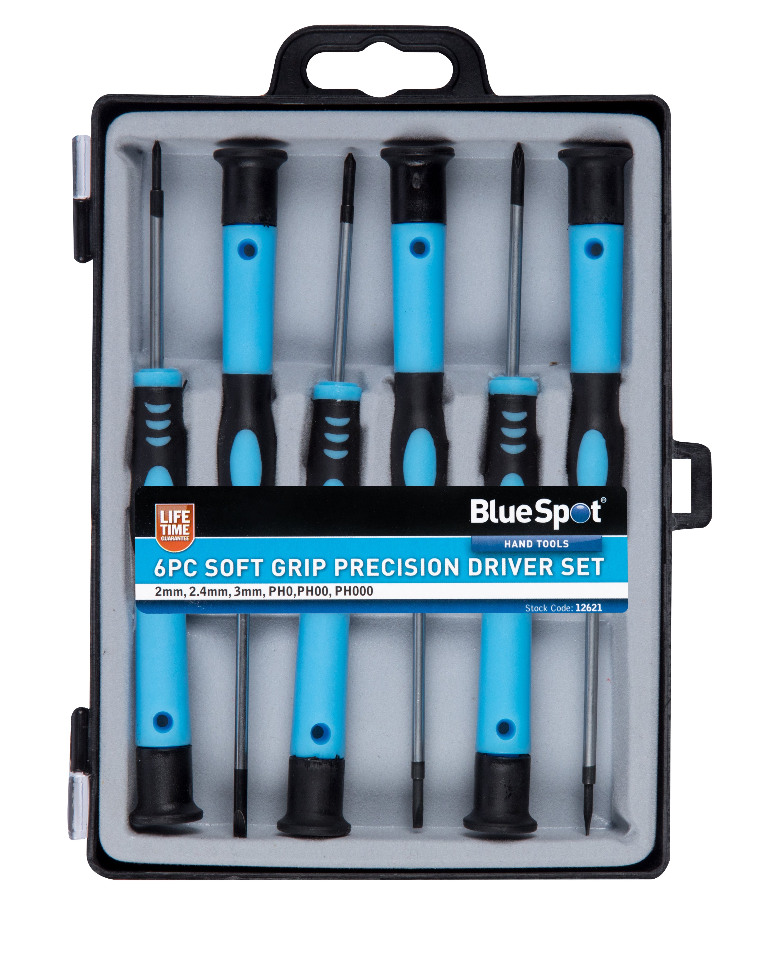 Soft Grip Precision Screwdriver Set - 6 piece