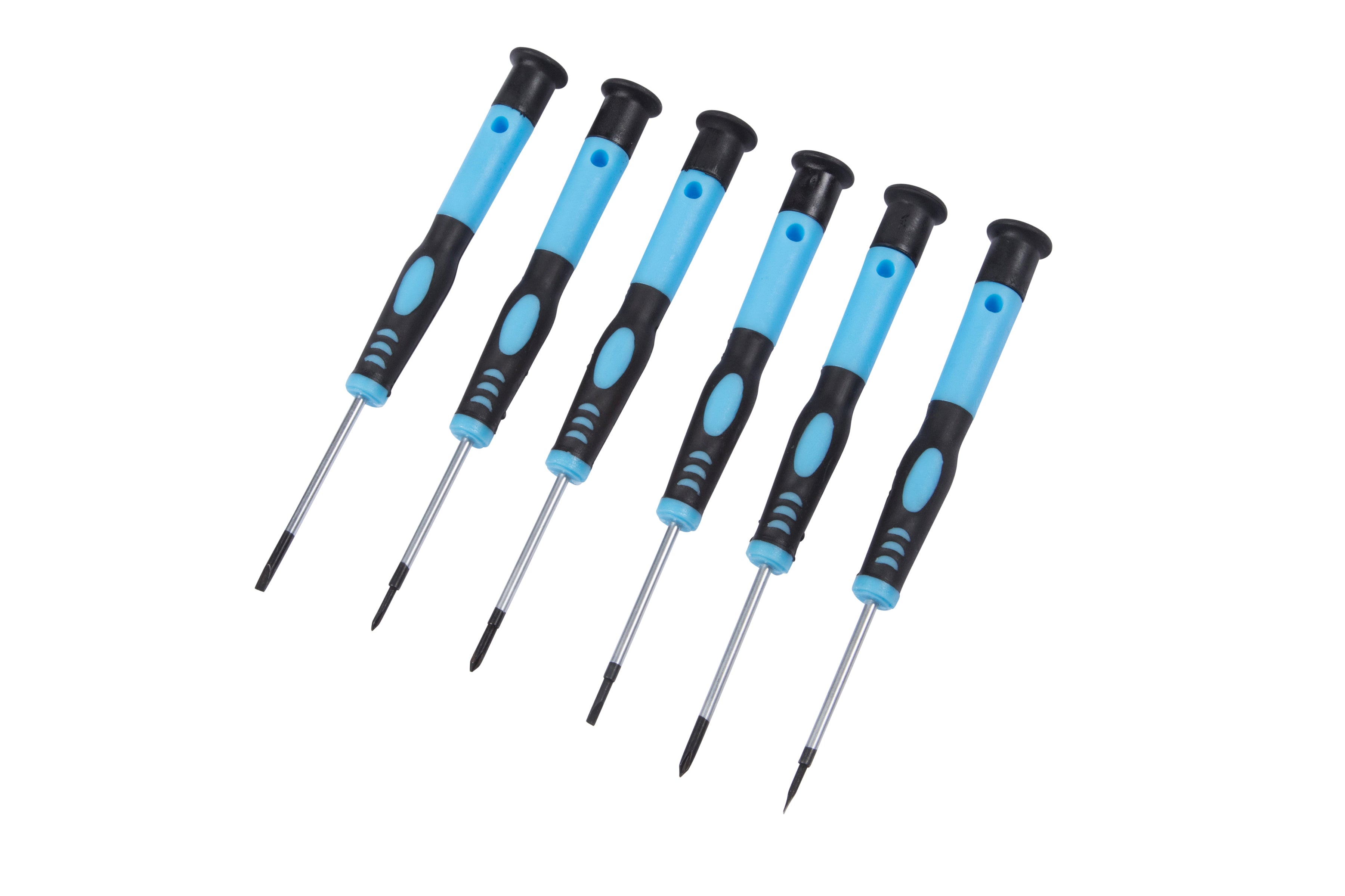 Soft Grip Precision Screwdriver Set - 6 piece