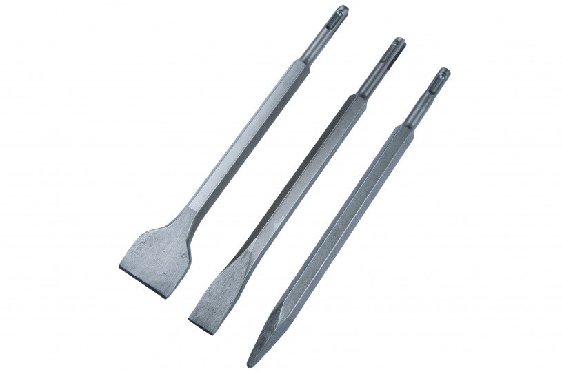 BlueSpot 3 PCE SDS Plus Chisel Set