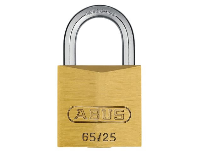 Abus Premium 65/25mm Brass Padlock