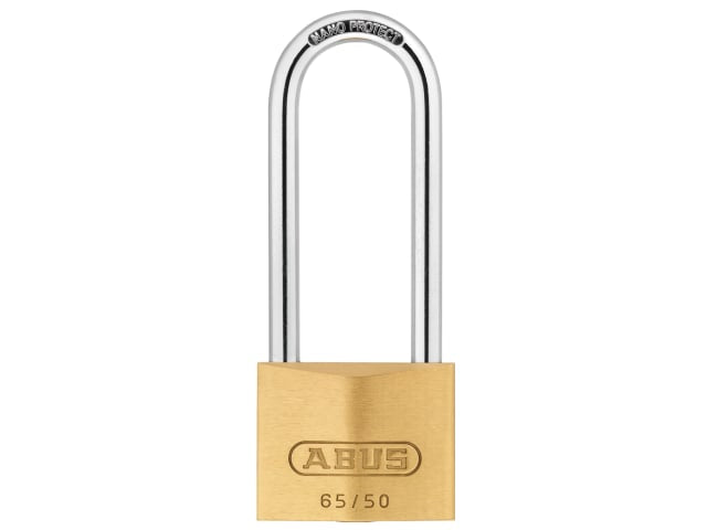 Abus Premium 65/50 Long Shackle Padlock - 50mm x 80mm