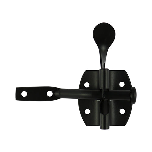 Timco Automatic Gate Latch Epoxy Black Coated 50mm (2")