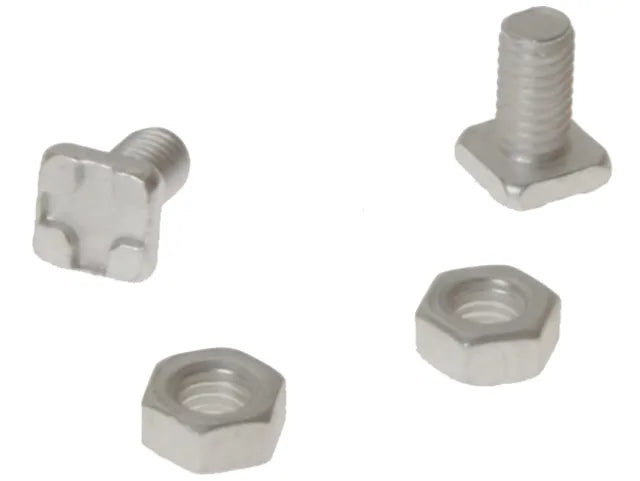 ALM Square Head Bolts & Nuts M6 x 14mm