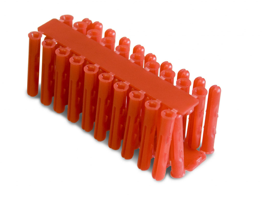 Securfix General Purpose Red Plugs - 40 Pack