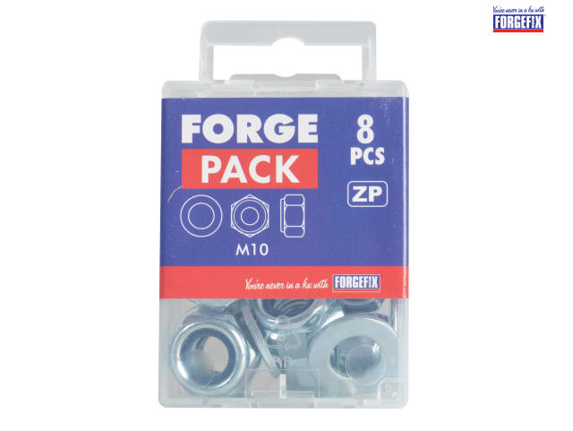 Forge Pack - Nyloc Nuts & Washers - M4, M5, M6, M8, M10