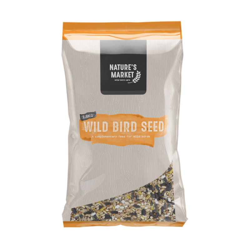 Nature's Market Wild Bird Seed - 1kg & 1.8kg