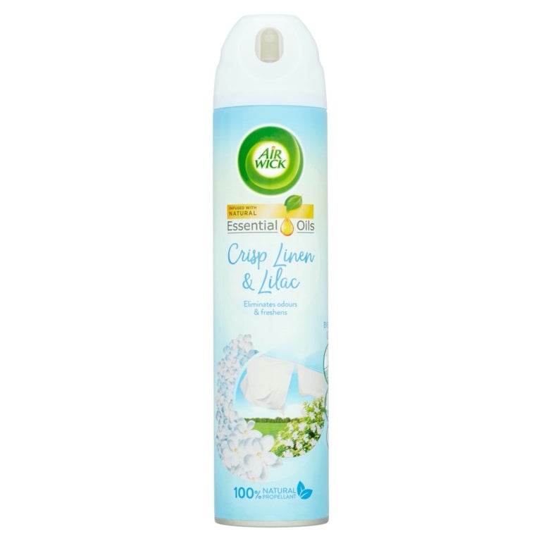 Air Wick - 6 in 1 Air Freshener - Crisp Linen & Lilac - 240ml