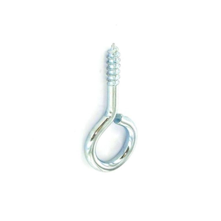 Securit Screw Eye Zinc Plated - 30mm (1 1/4") & 25mm (1")