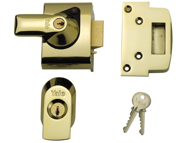 Yale - British Standard Night Latch 40mm - Brass