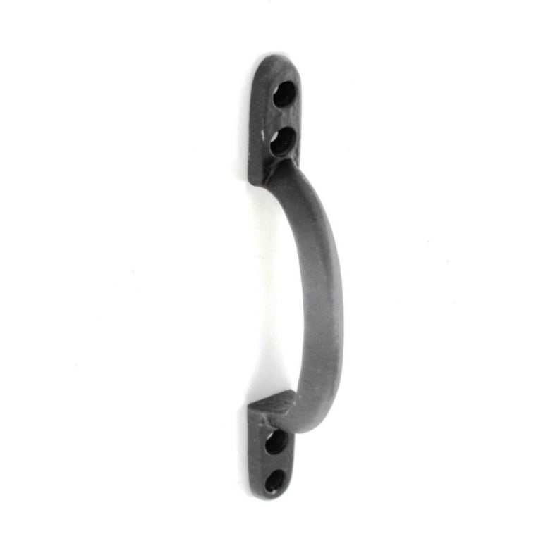 Securit Cast Pull Handle - Epoxy Black Coated - 150mm