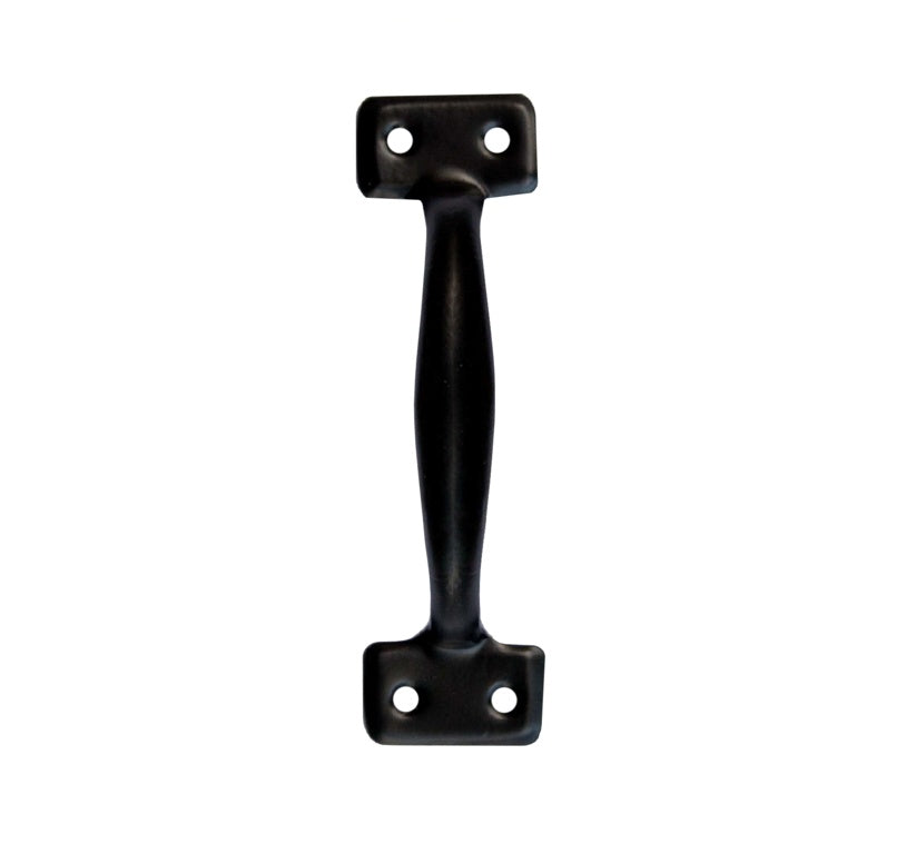 Securit Epoxy Black Coated Pull Handle - 150mm (6in) (S5160)