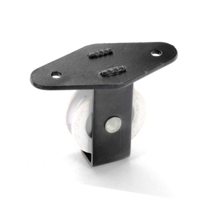 Securit Single Plate Pulley - Black - 38mm (S5205)