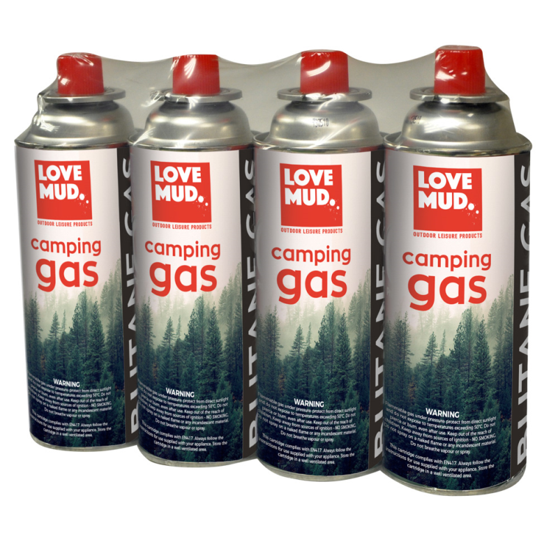 4 Pack of Butane Camping Gas Canisters (LOCAL PICKUP/DELIVERY ONLY)