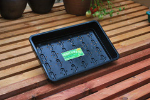 Garland Standard Seed Tray Black - 37 x 22cm