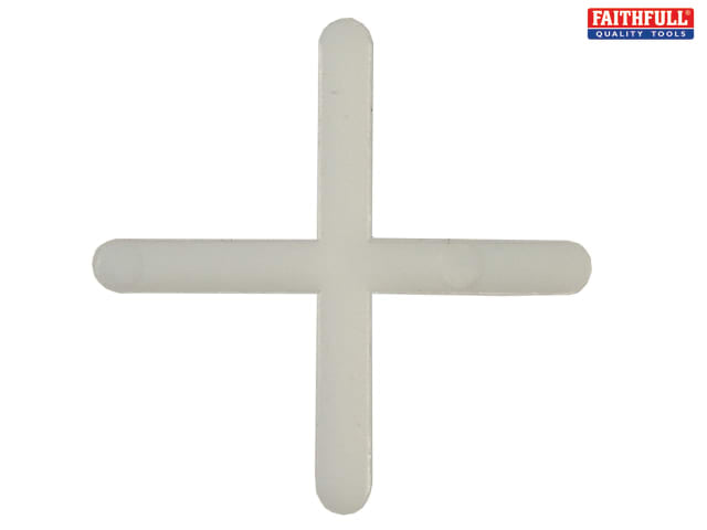 Faithfull Quality Tools - Wall & Floor Tile Spacers - 250 x 3 mm