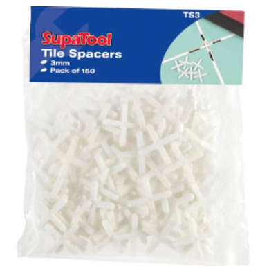 SupaTool Tile Spacers - 2mm, 3mm, 4mm