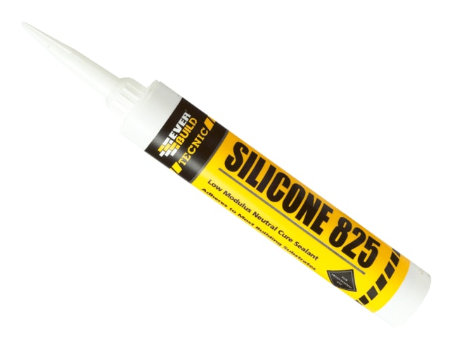 Everbuild - 825 Tecnic Silicone 380ml Anthracite