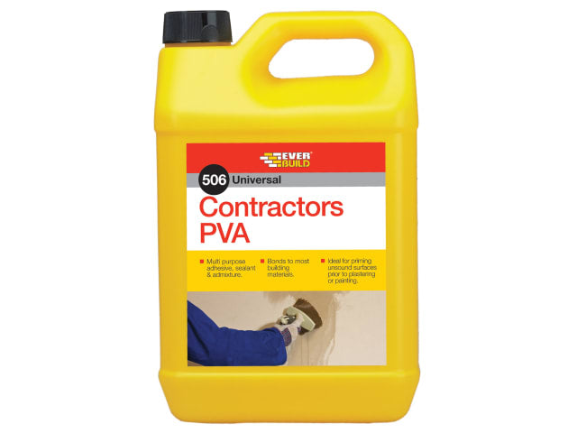 Everbuild Contractor's PVA 5 litre