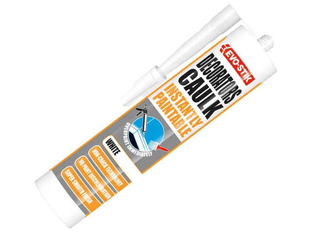 Evo-Stik Decorators Caulk - White - 310ml