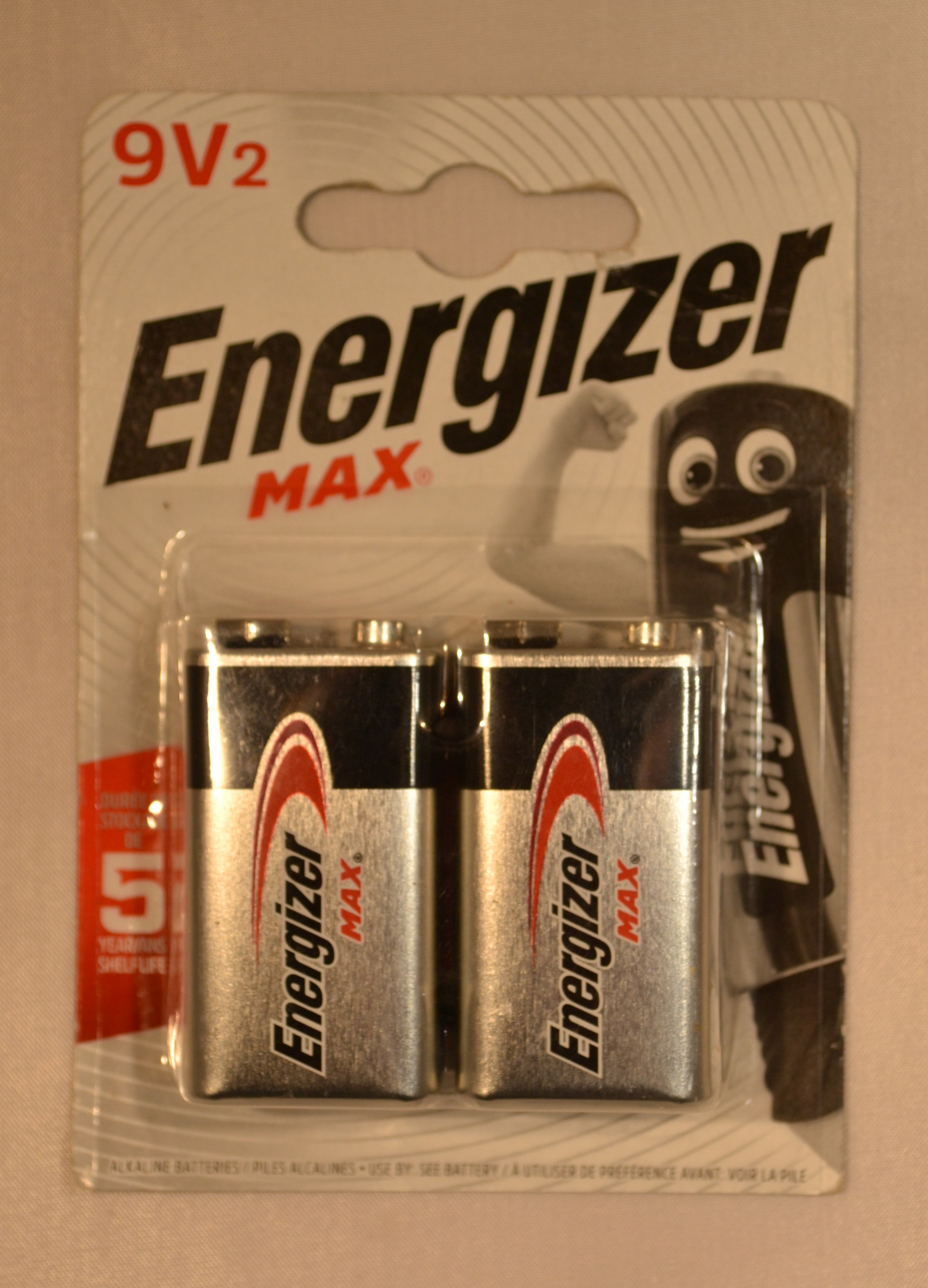 Energizer Max - 9V Batteries - 1 & 2 pack