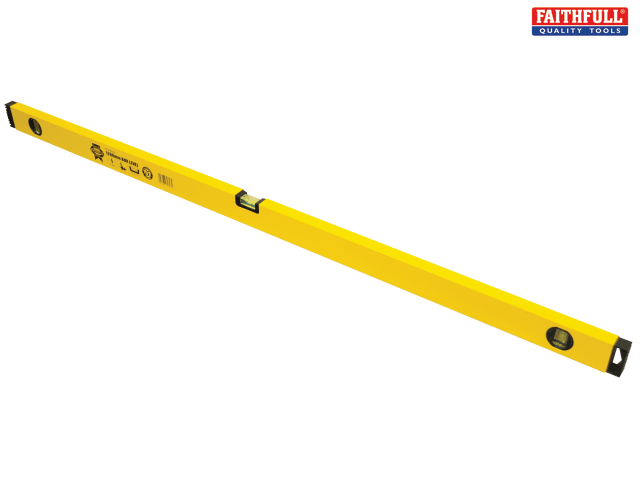 Faithfull Quality Tools - Box Spirit Level 3 Vial - 120cm (48in)