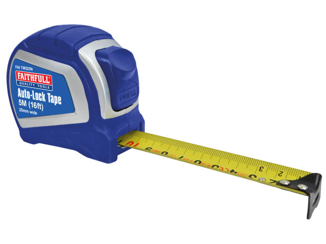 Faithfull Quality Tools 5m Tape Measure